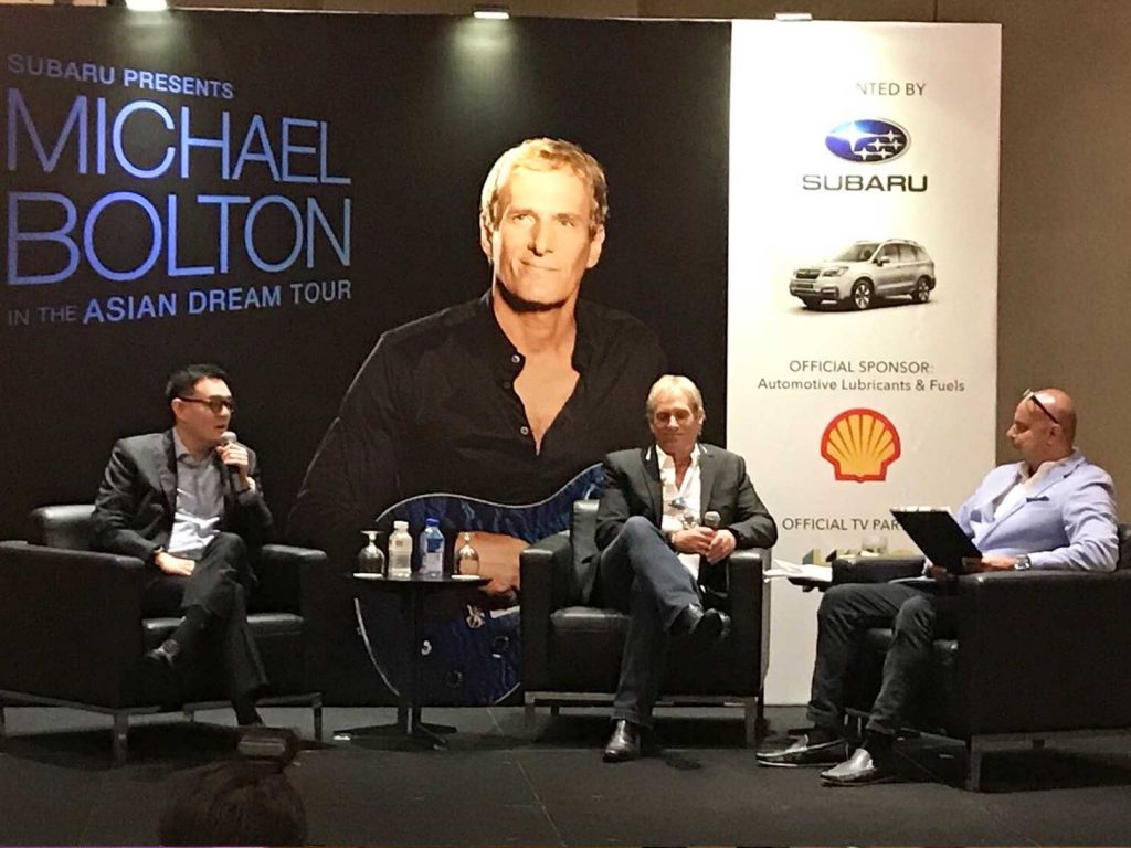 emcee rico Michael bolton interview session